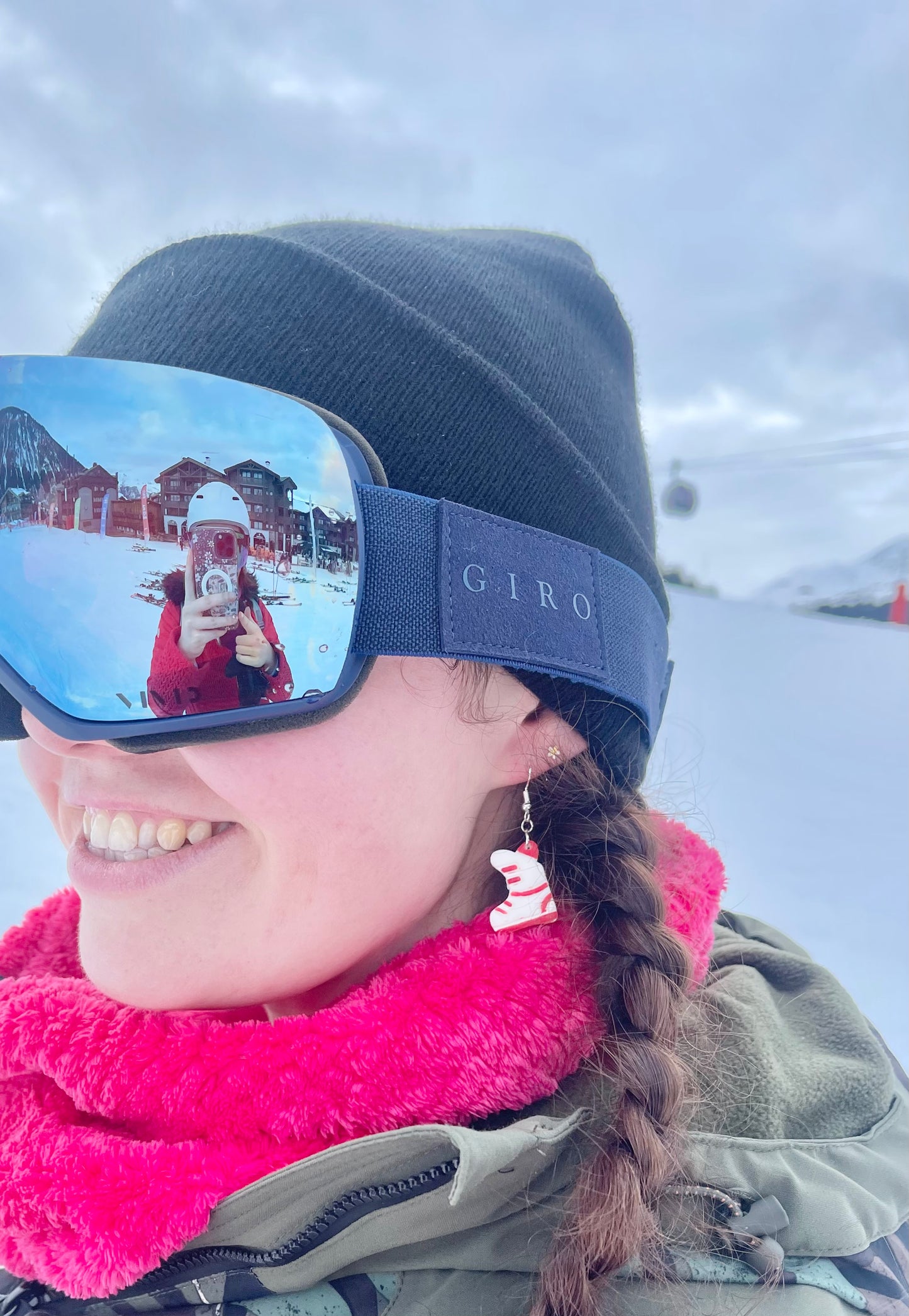 Ski Boot Earrings