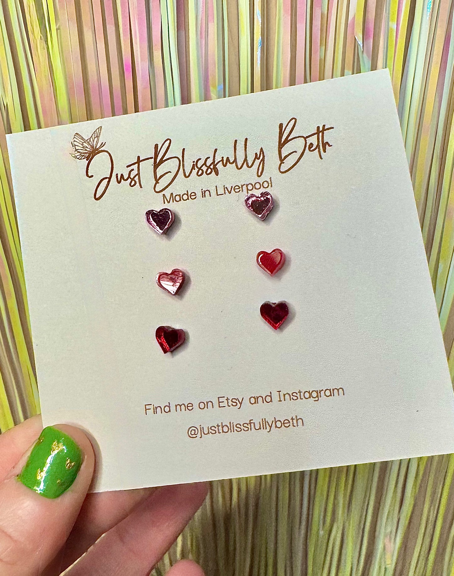 Mini Heart Stud Pack