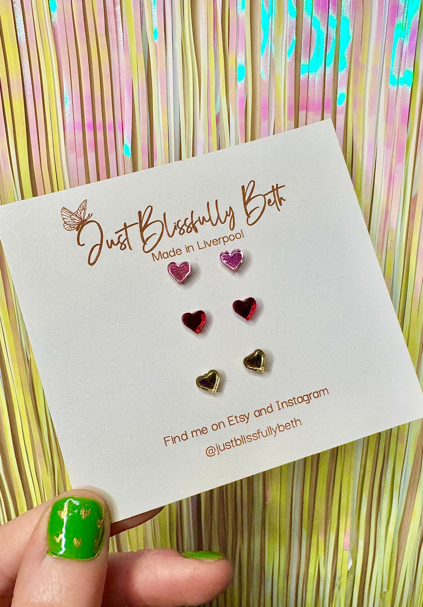 Mini Heart Stud Pack