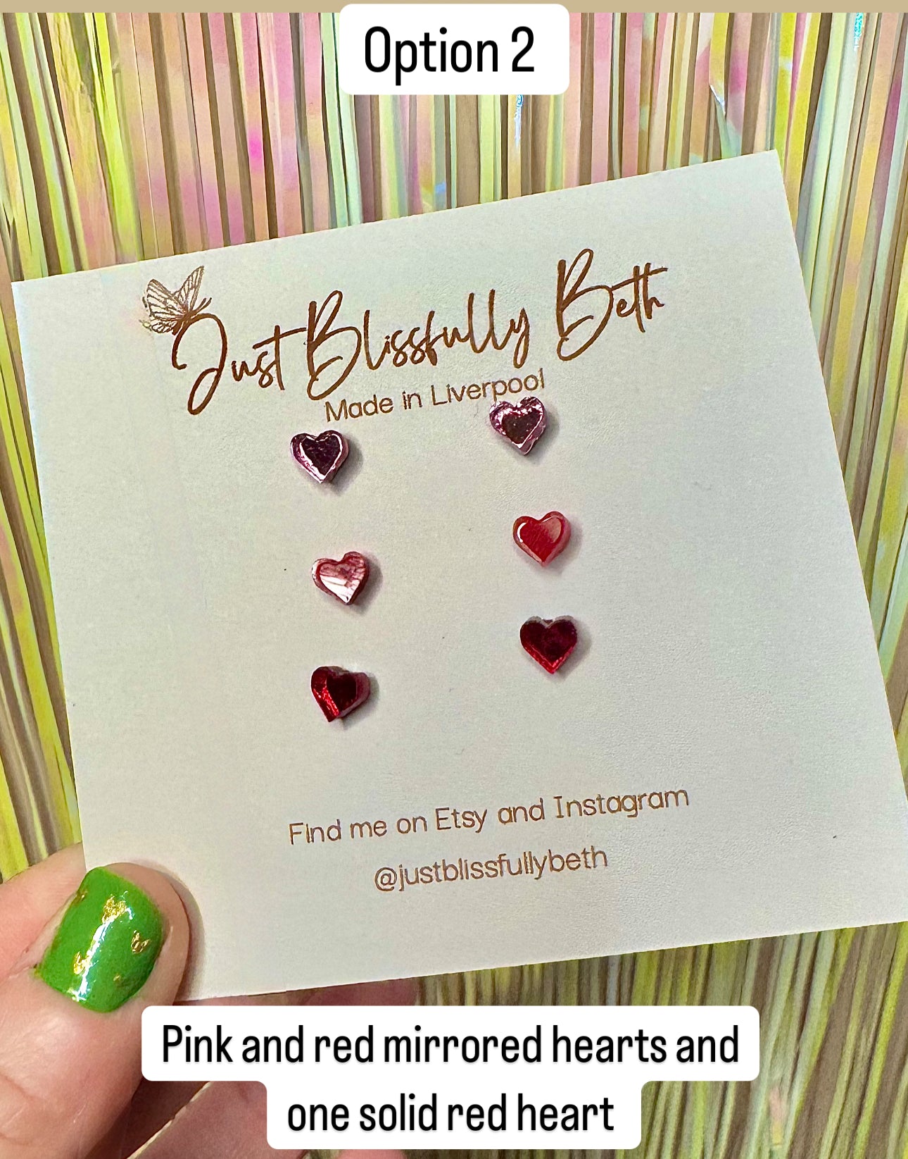 Mini Heart Stud Pack