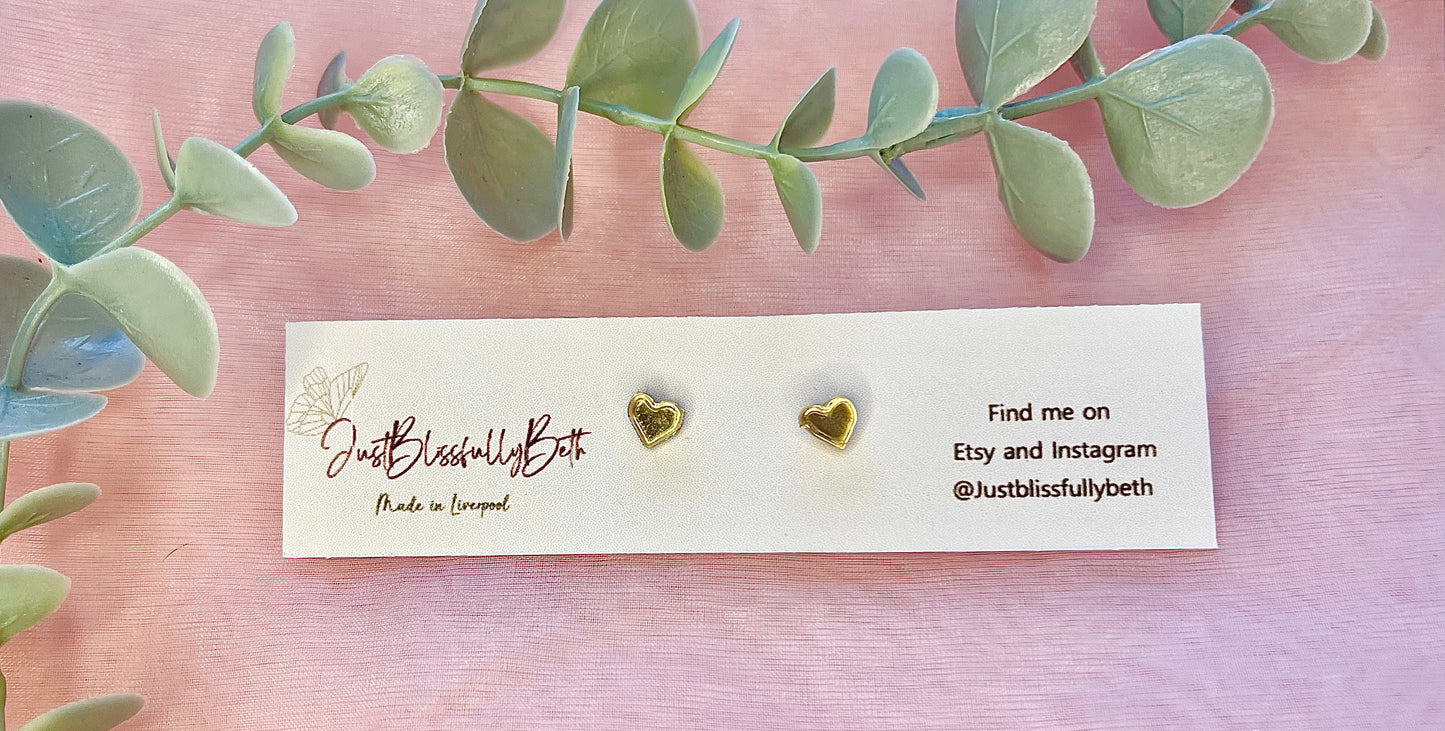 Mini Heart studs