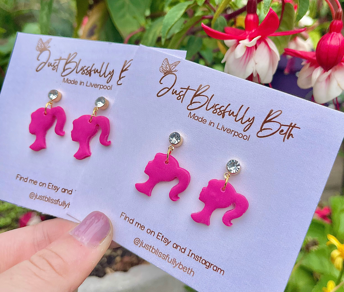 Barbie Girl earrings