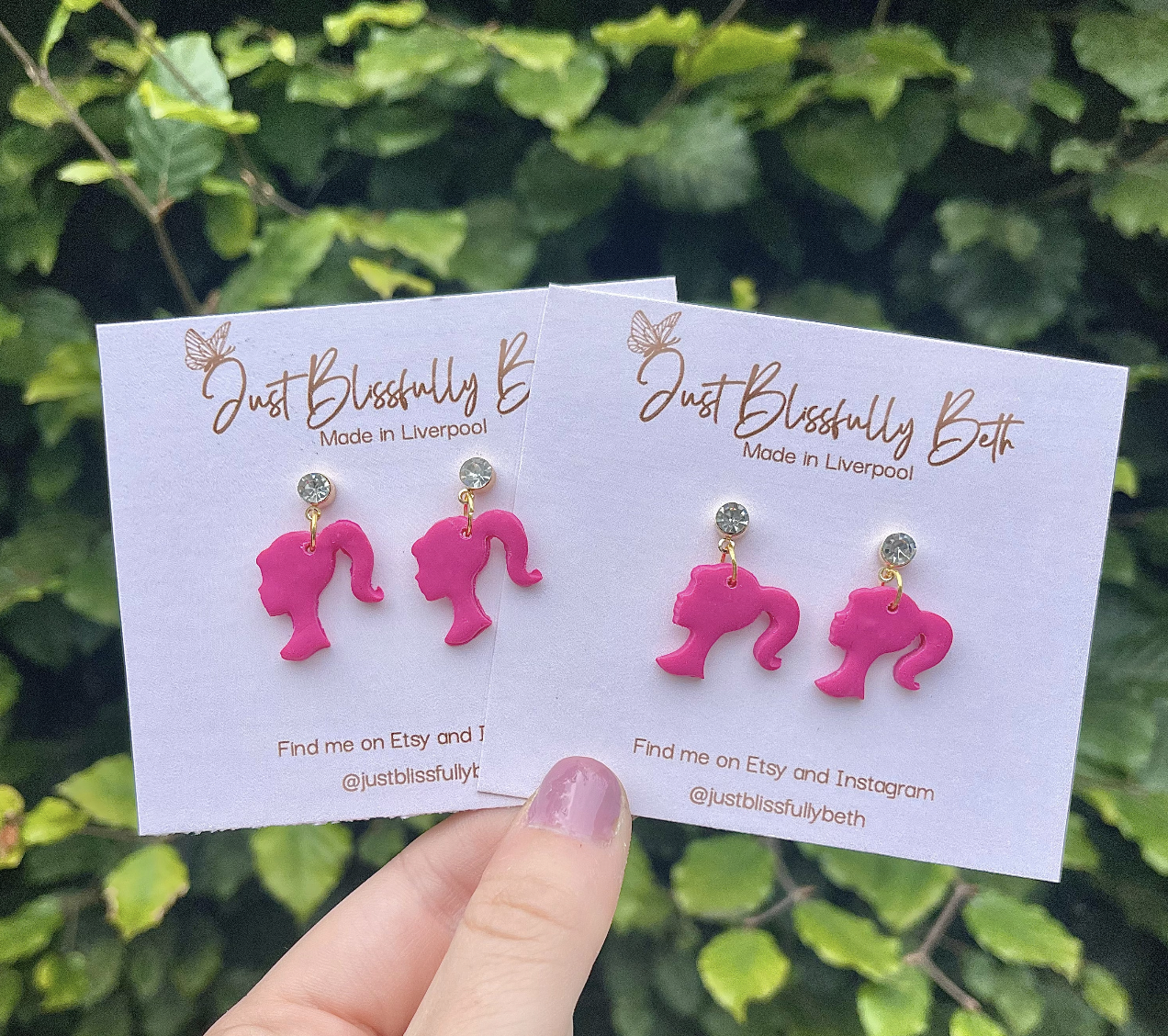 Barbie Girl earrings