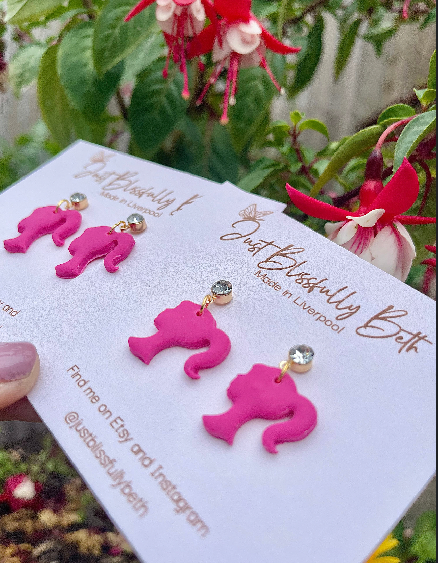 Barbie Girl earrings
