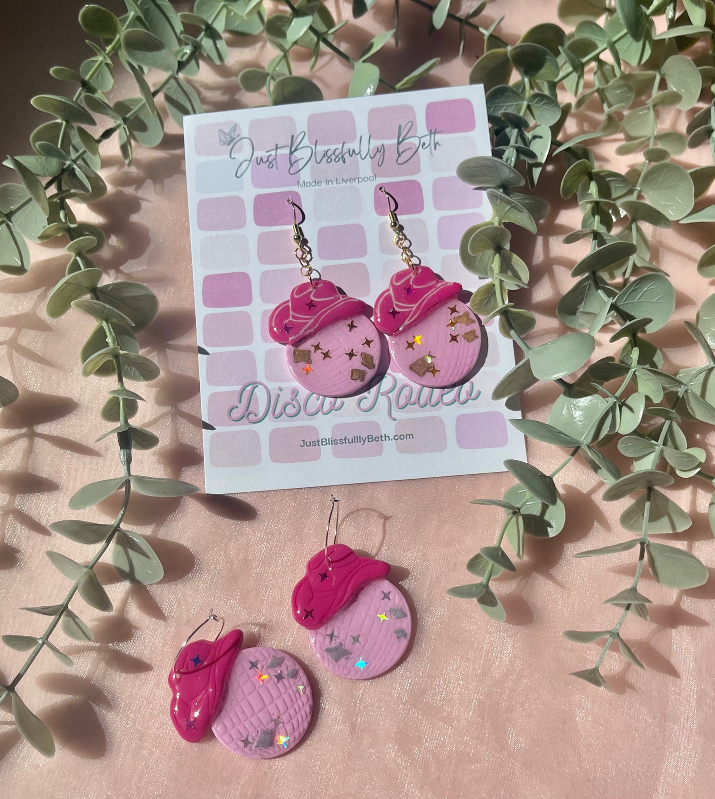 Disco rodeo earrings