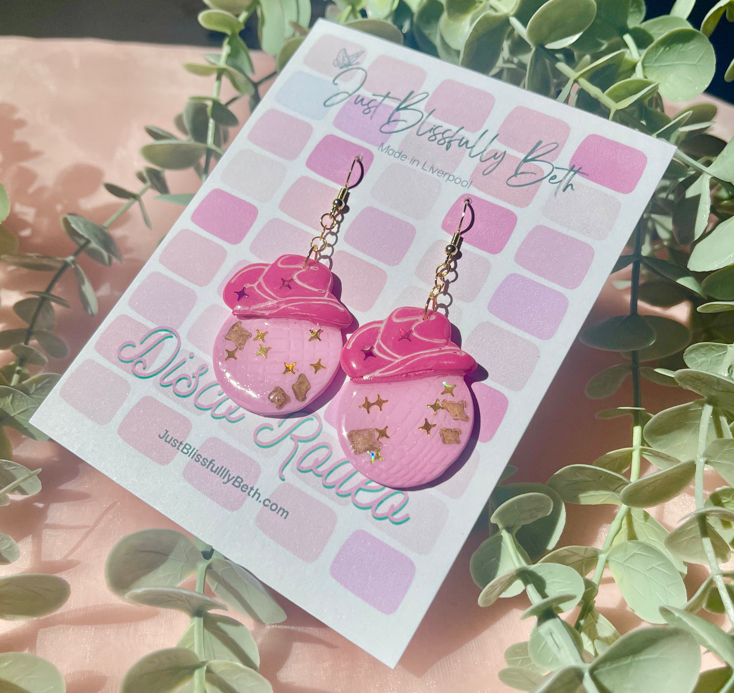 Disco rodeo earrings
