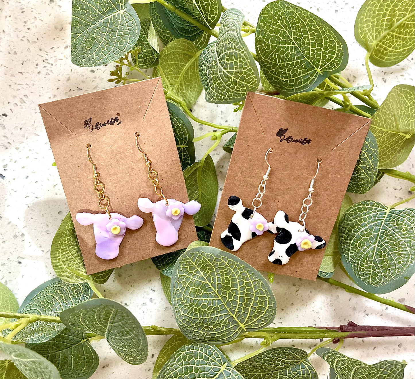 Baby Cow earrings