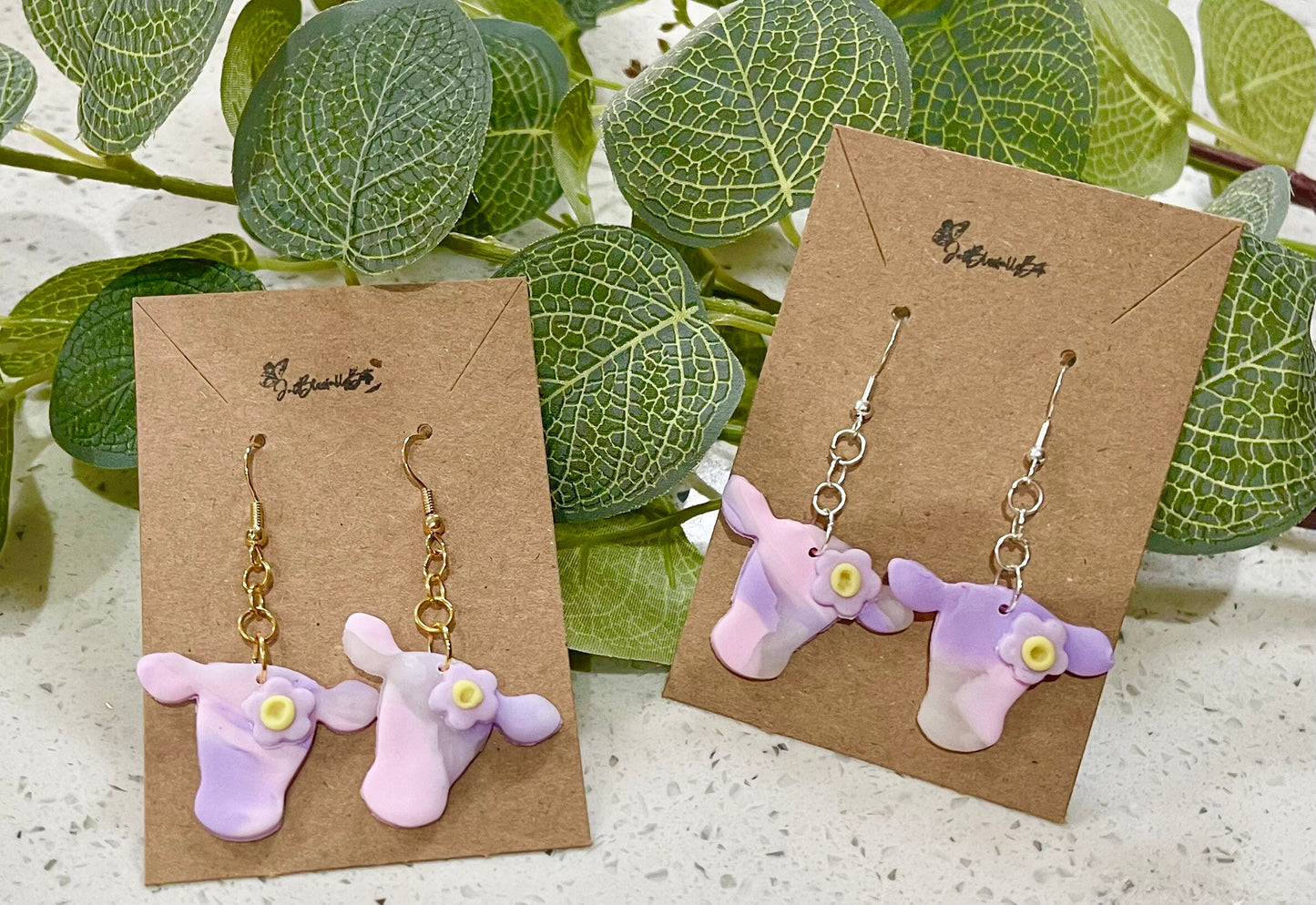 Baby Cow earrings
