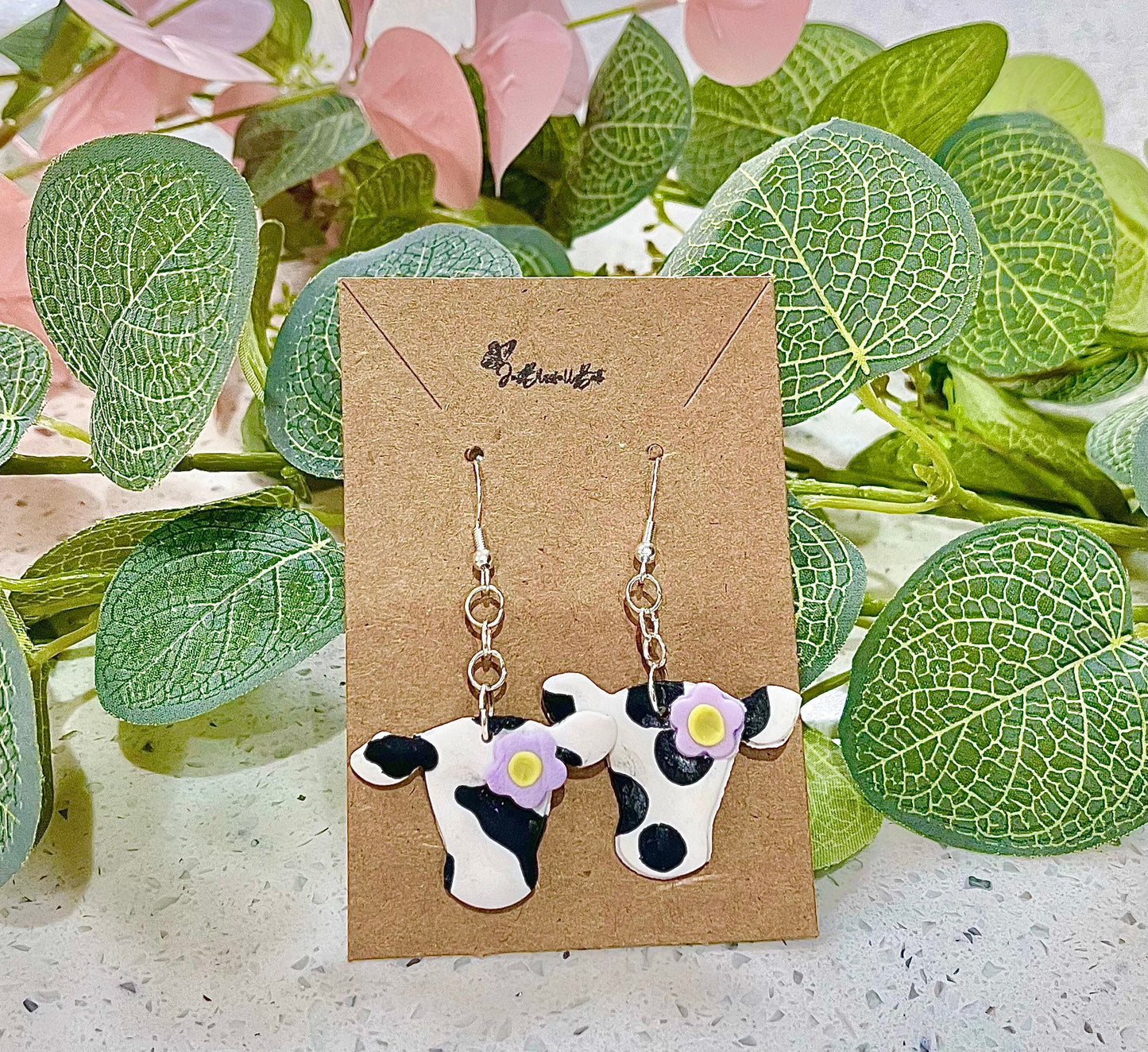 Baby Cow earrings