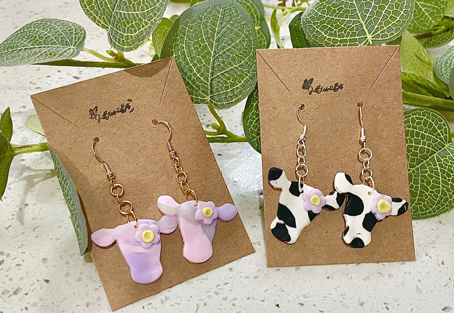 Baby Cow earrings