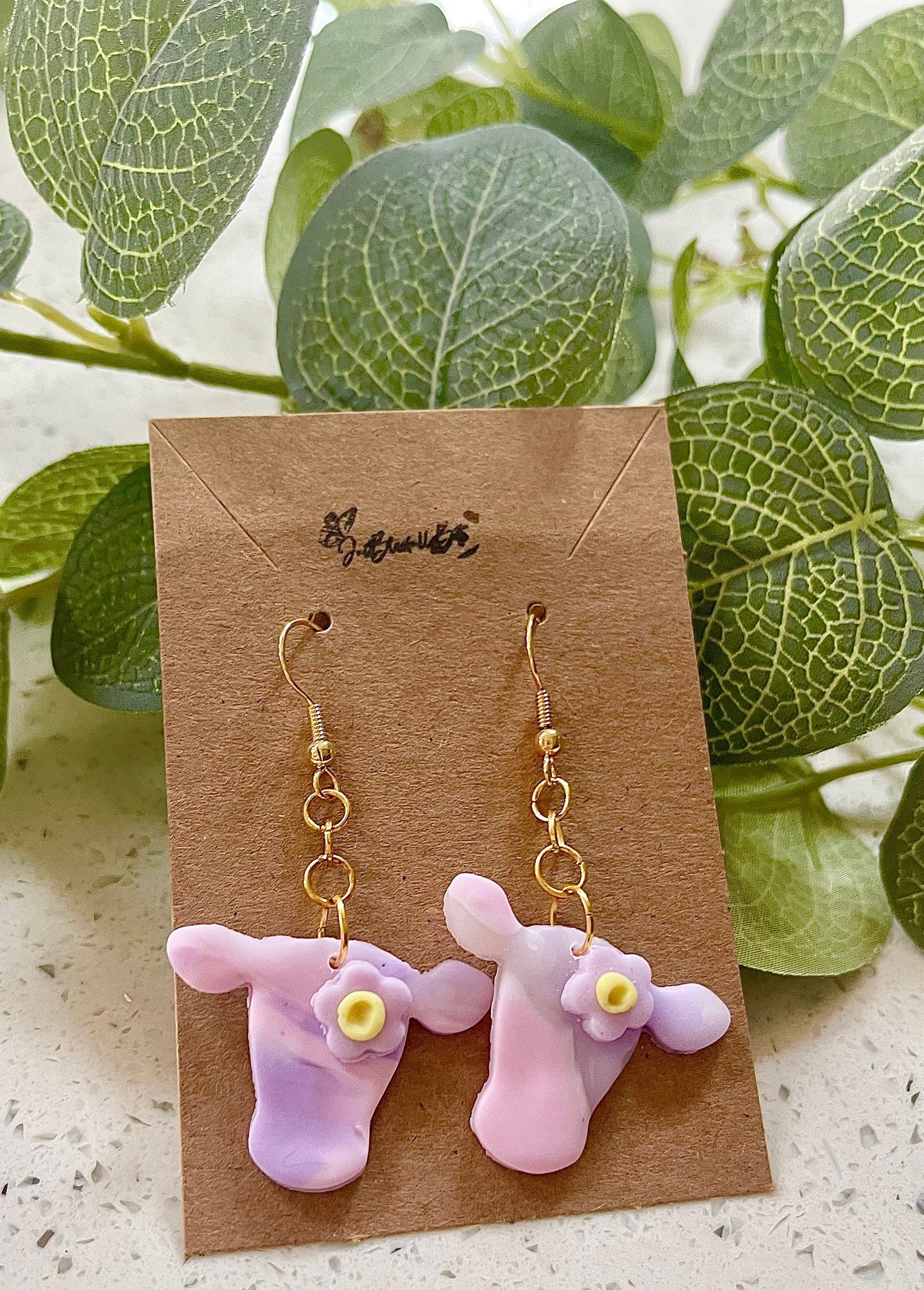 Baby Cow earrings
