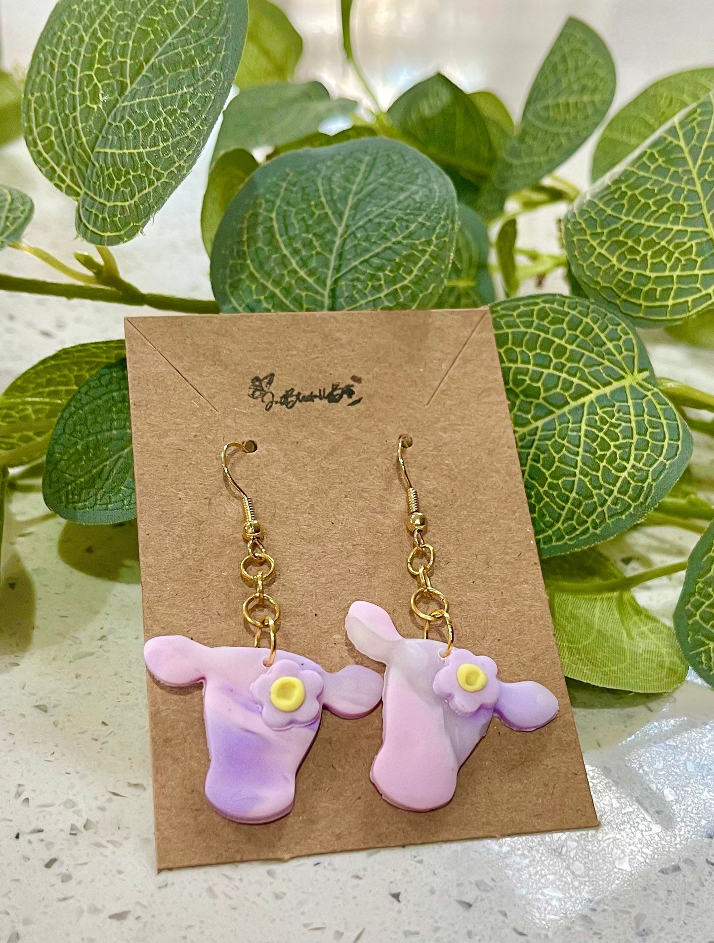 Baby Cow earrings
