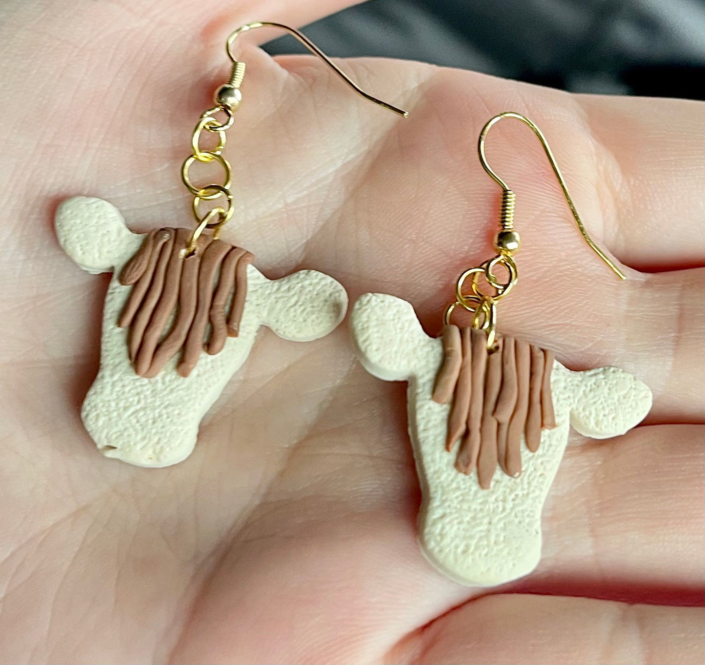 Baby Cow earrings