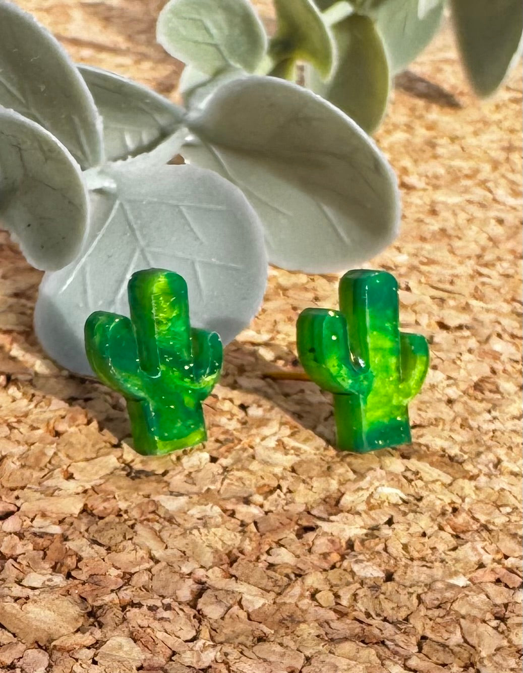 Mini Cactus stud