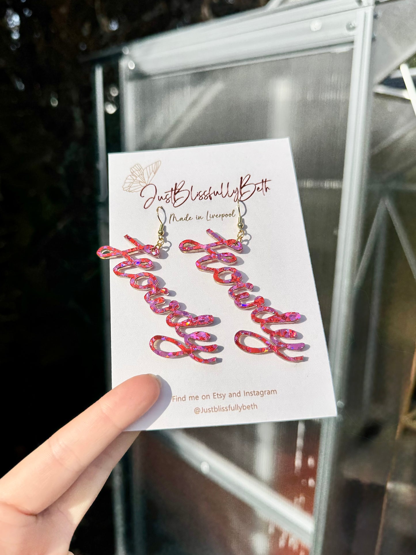 Howdy cowgirl earrings