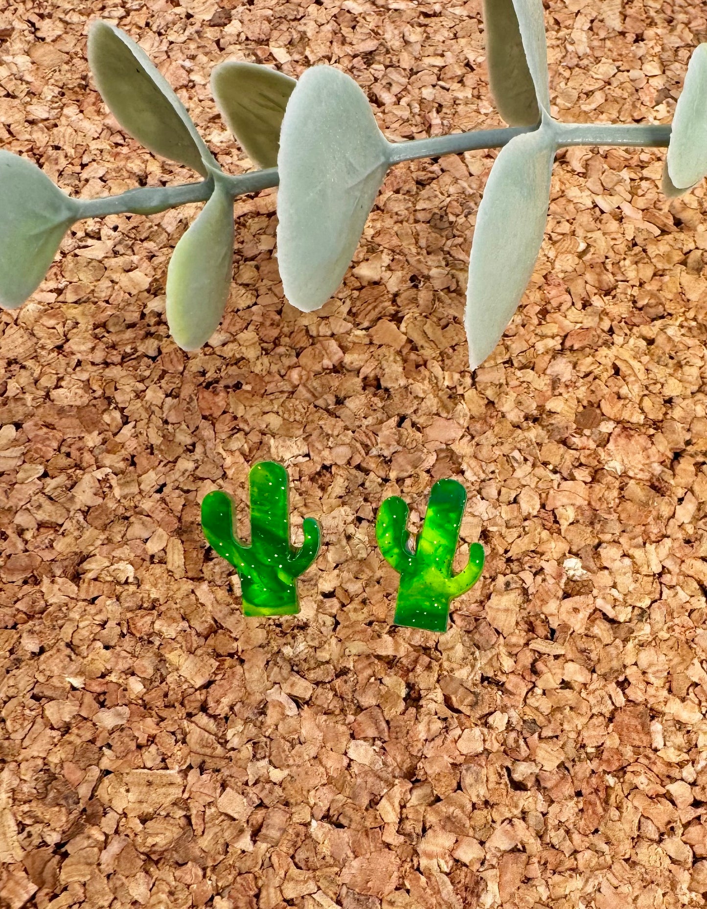 Mini Cactus stud