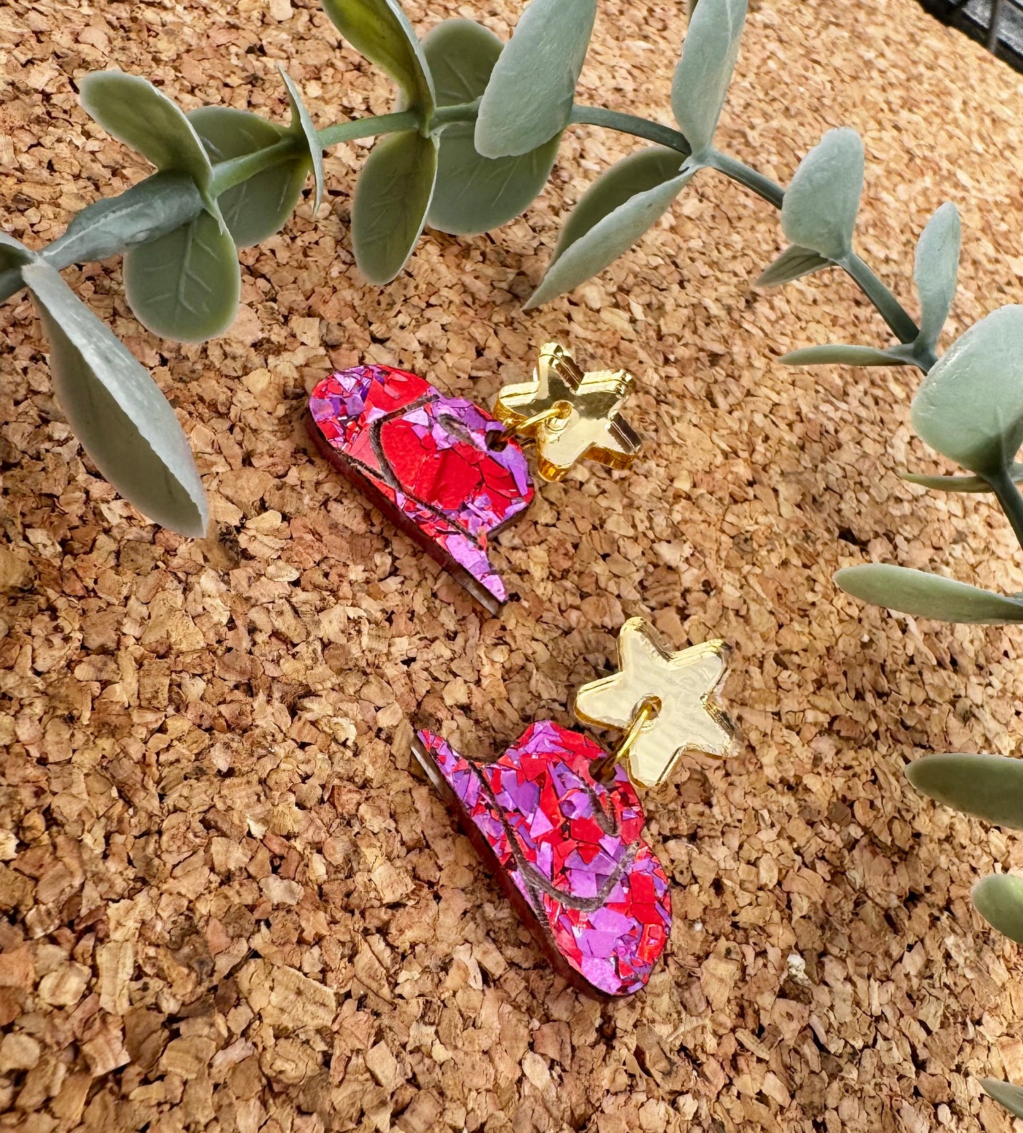 Cowgirl Hat earrings