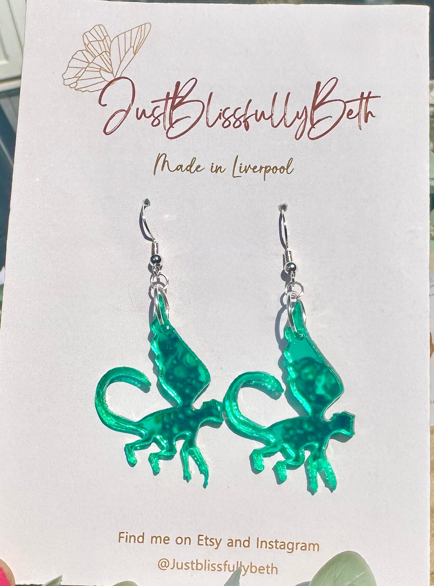 Flying Monkey earrings