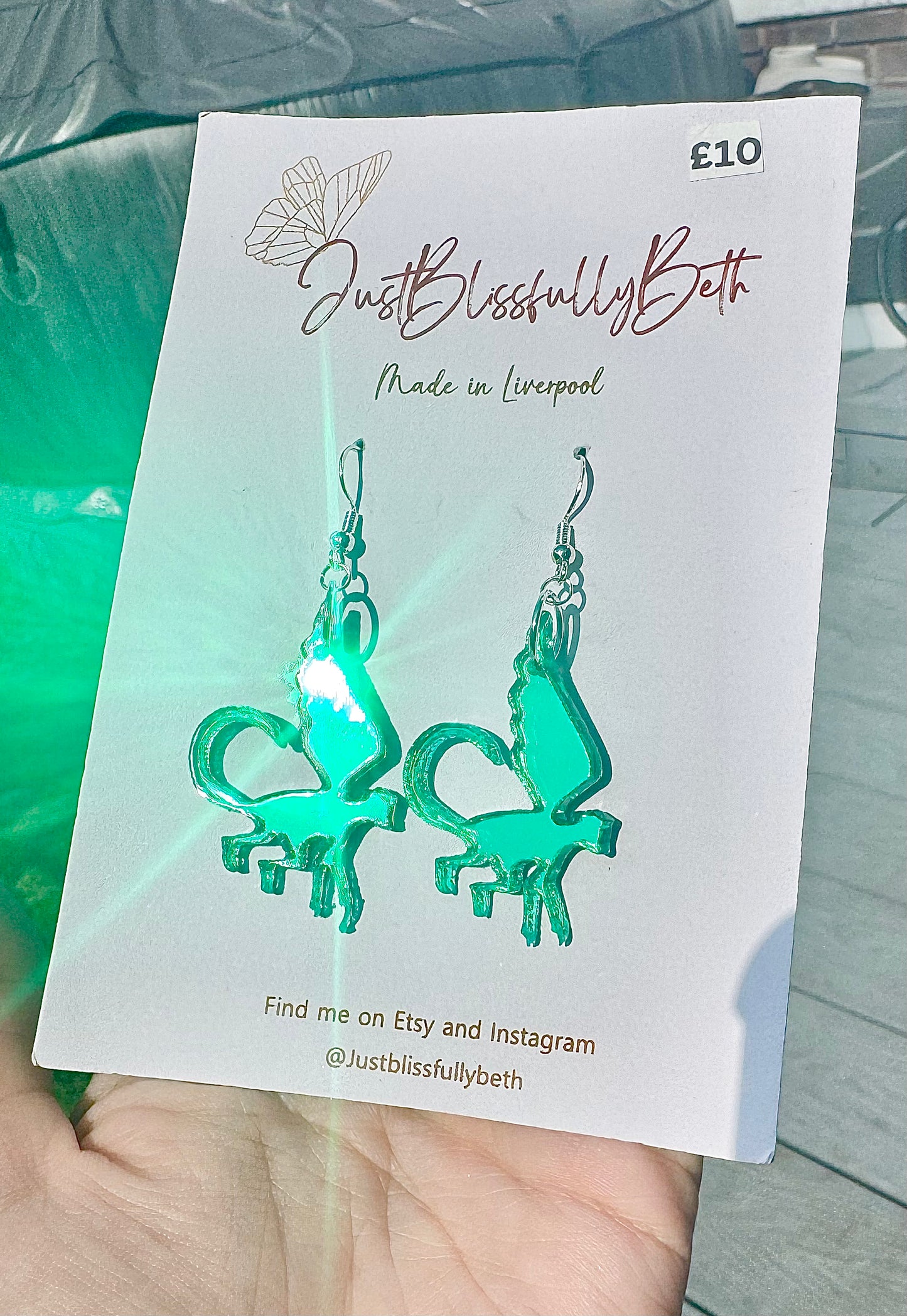 Flying Monkey earrings