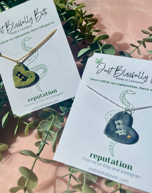Reputation Necklace or earring