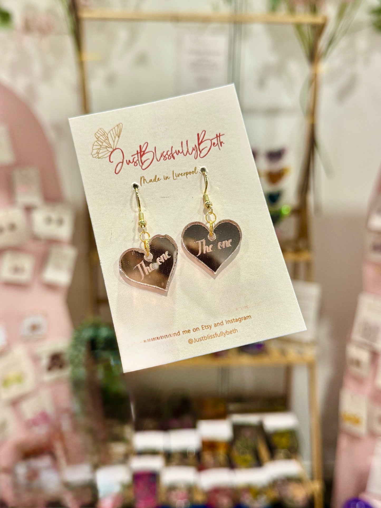 Acrylic The One Earrings