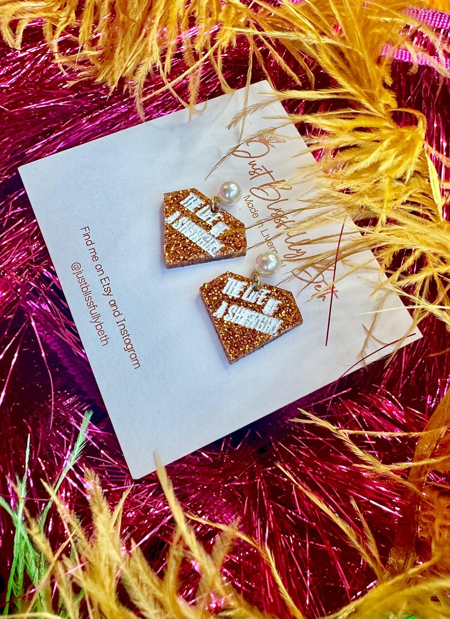 Diamond Showgirl Earring