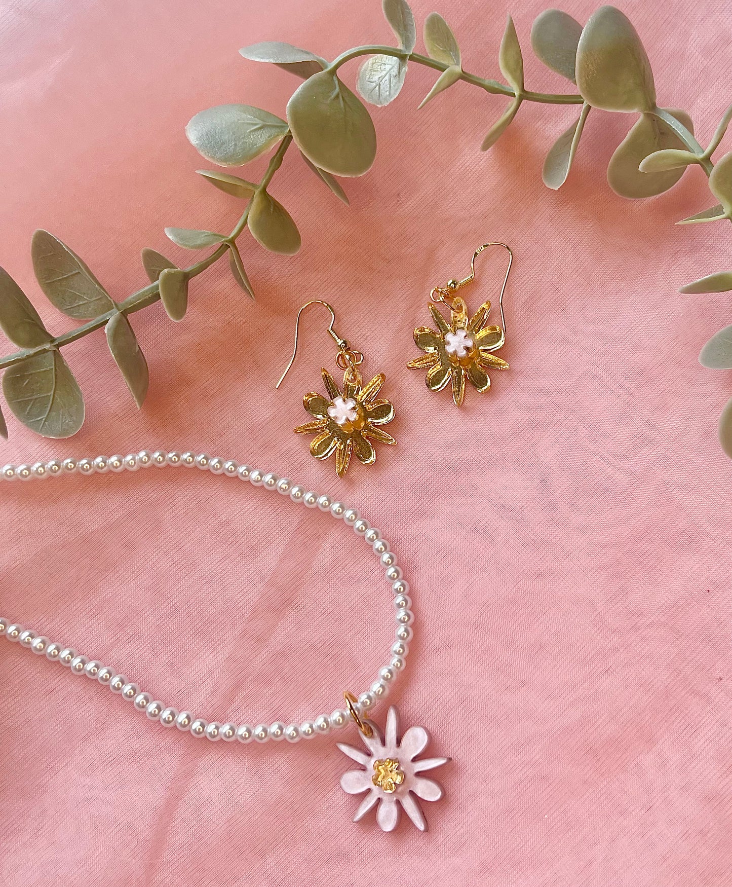Floral fancies necklace - Gold