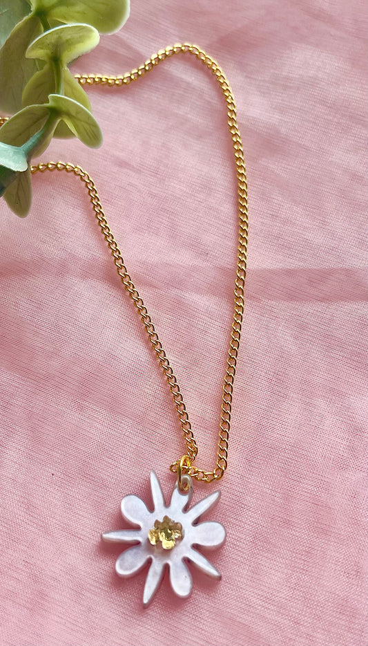 Floral fancies necklace - Gold