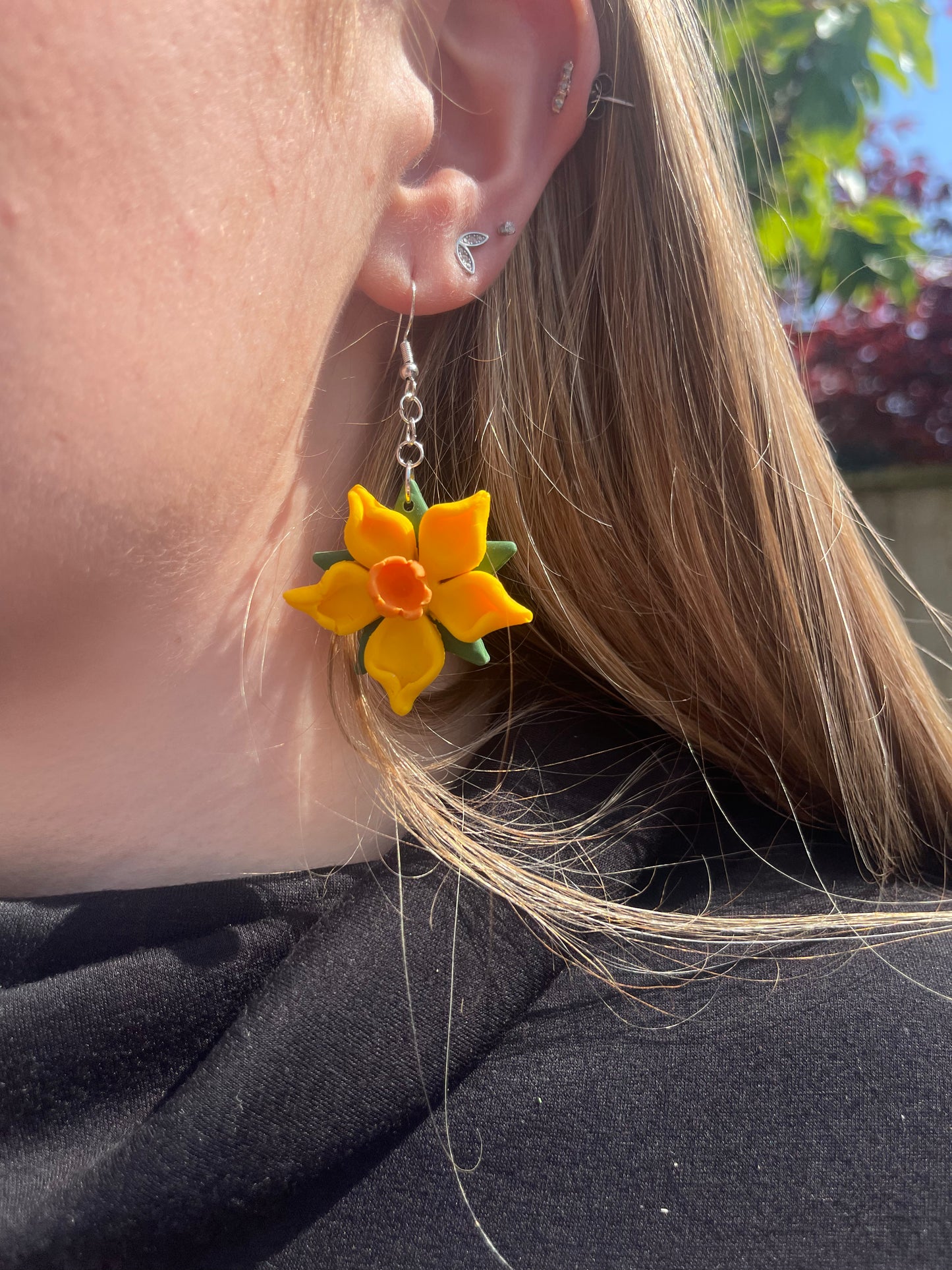 Daffodil Earrings